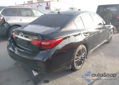 2018 Infiniti Q50 3.0T Luxe из США, поврежденный, VIN JN1EV7AP6JM366876